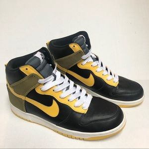 Nike Dunk High Black Varsity/Maize Ylw 317982-071